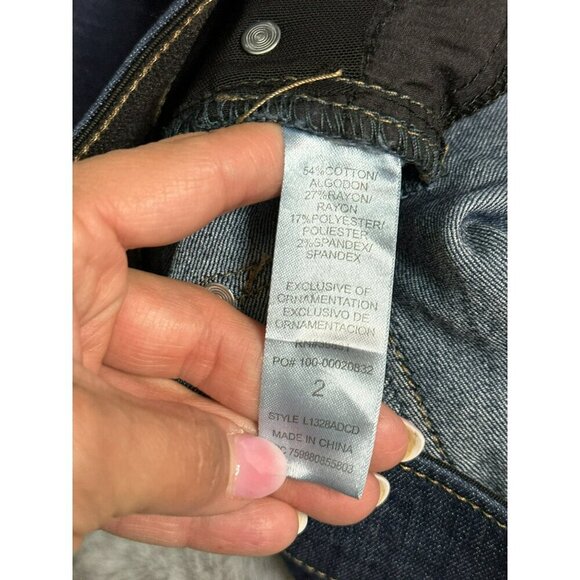 Wit & Wisdom Women's 2 Ab Solution Low-rise Denim Jegging Skinny Leg - Picture 8 of 10